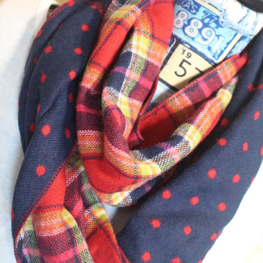 Double Sided Infinity Scarf - Picture 2 of 3